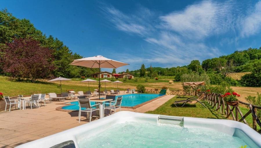 Villa Aurora à Gubbio Extérieur photo